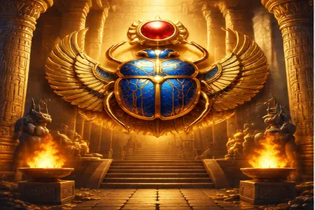 Scarabaeus Vault Spielmotiv